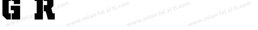Giza Regular字体转换